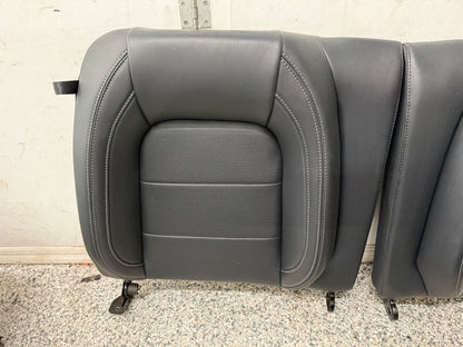 2024-2026 Ford Mustang GT Black Leather Front Rear Seats Heated/Cooled