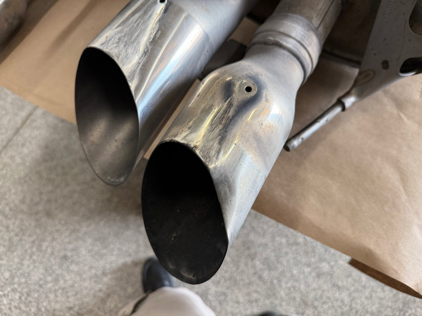 2024-2026 Ford Mustang GT Active Exhaust Quad Tip Mufflers
