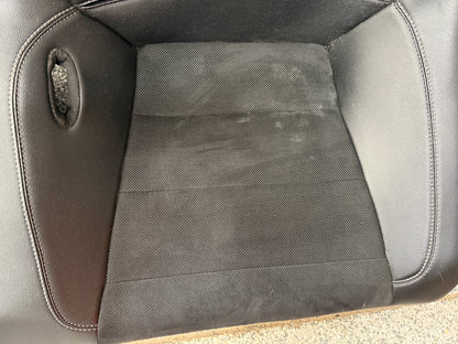 2018-2023 Ford Mustang GT Leather/Suede Set of Seats Black Heated/Cooled