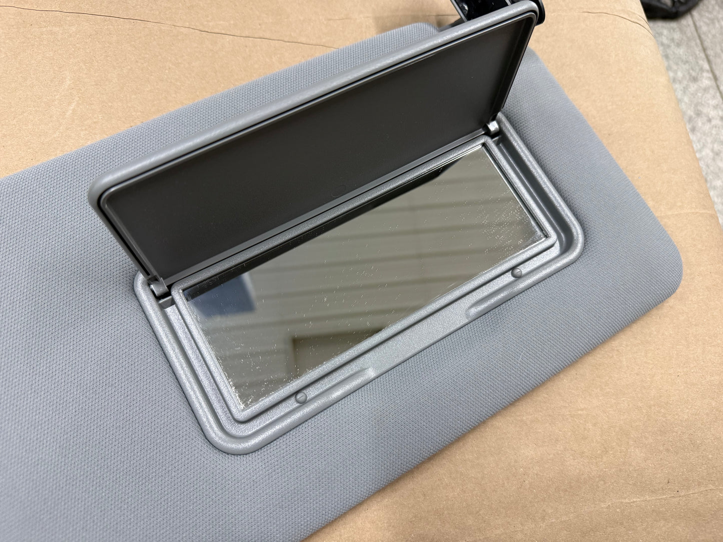 2023-2025 Ford F-250 Super Duty Sun Visors Pair "Grey"