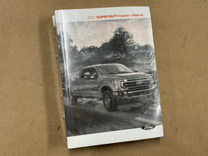 2022 Ford F-250 Supplemental Owners Manual, Guide, And Literature "Sealed"