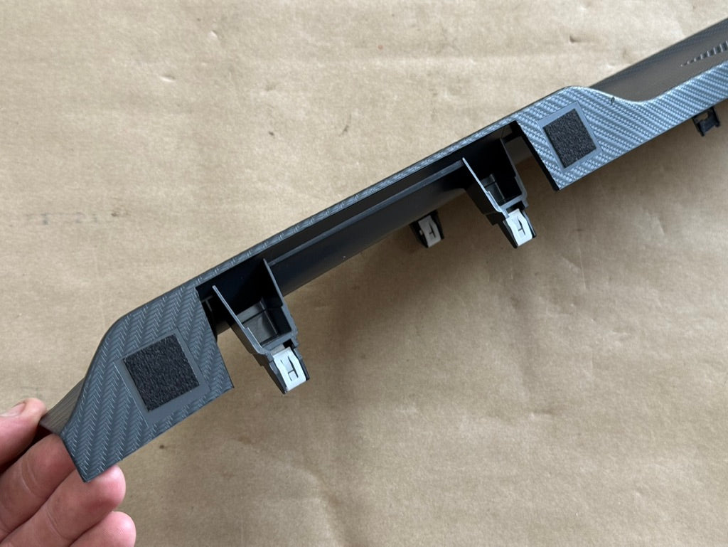 2024-2026 Ford Mustang S650 Dash Cluster Trim Panel Top Dash Trim