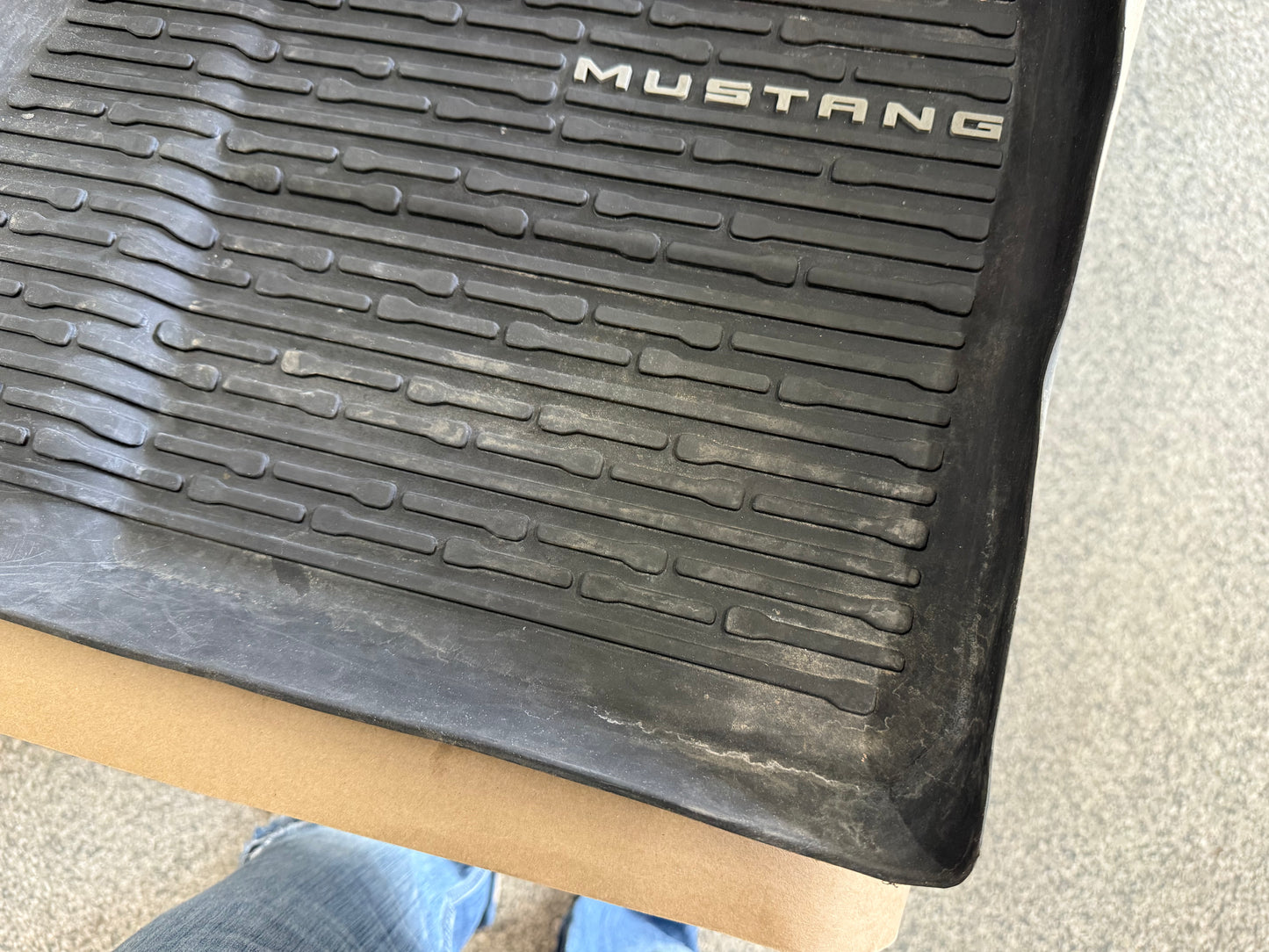 2024-2026 Ford Mustang Rubber Front & Rear Floor Mats