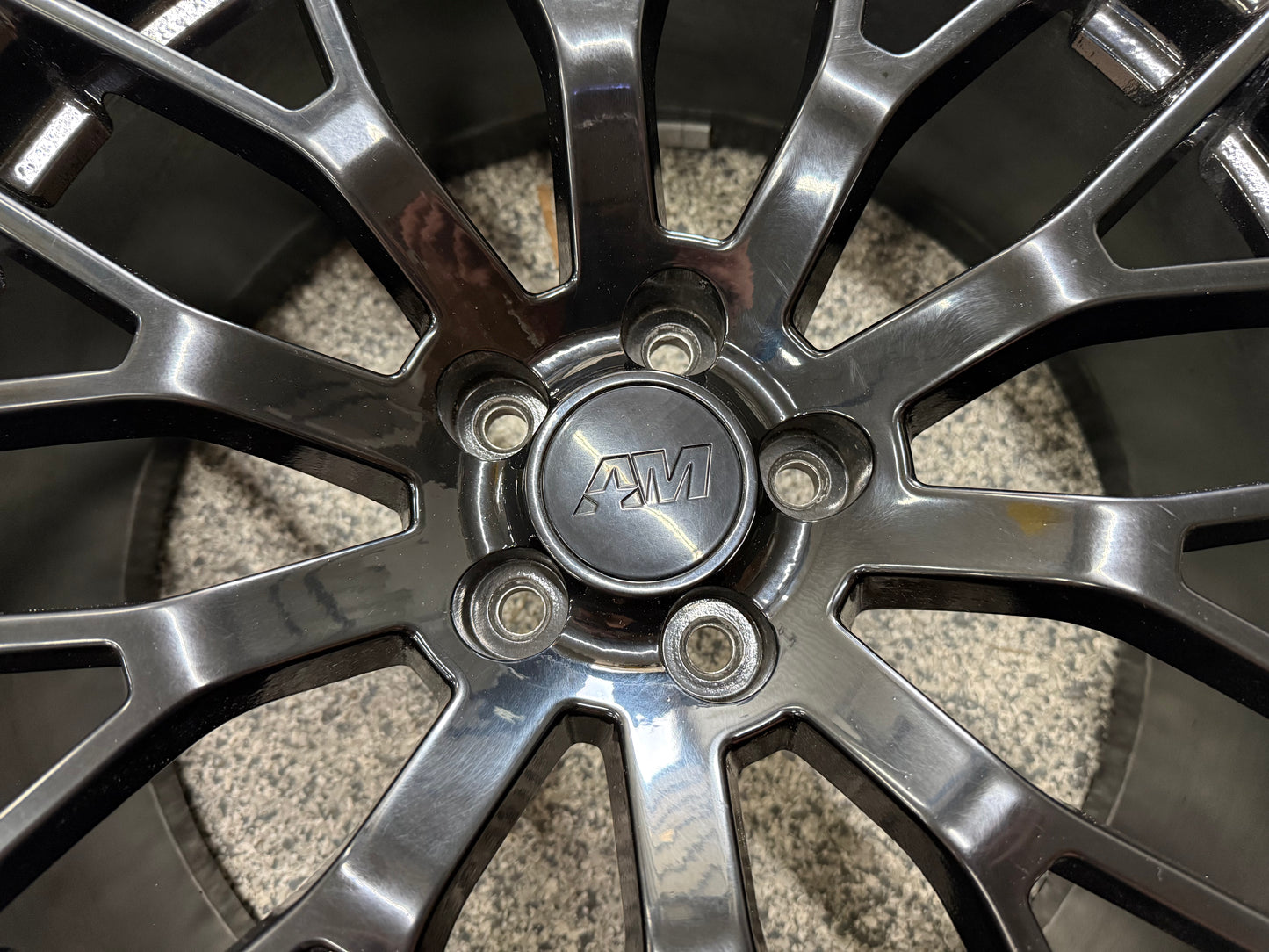 2015-2023 Ford Mustang GT 20x8.5" Wheel Rim PP1 265/35/20 Michelin AM Replica