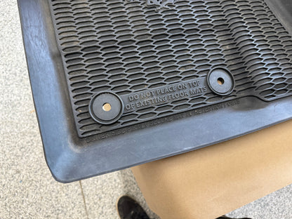 2015-2023 Ford Mustang Rubber Front & Rear Floor Mats