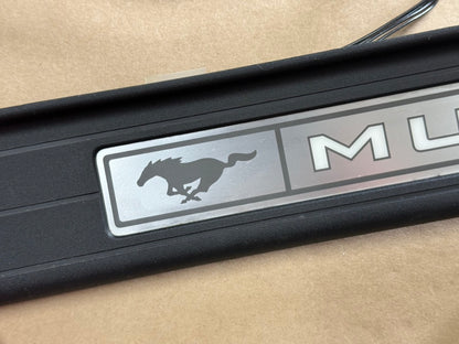 2015-2023 Ford Mustang "My Color" Sill/Scuff Plates Interior Trim Black