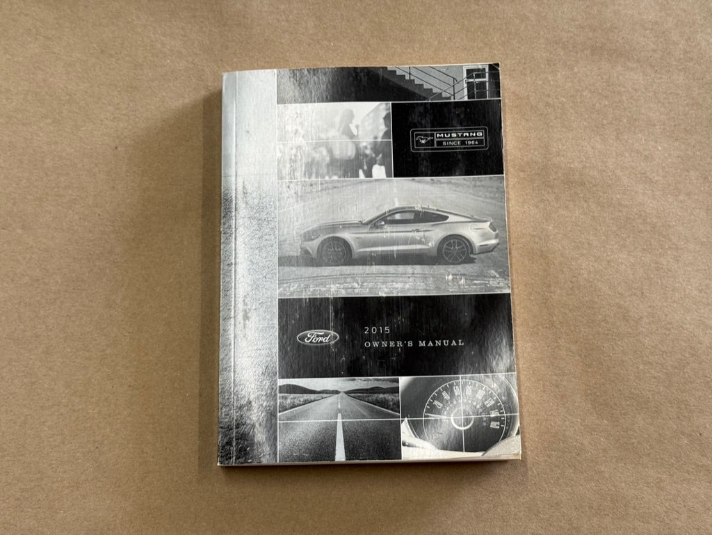 2015 Ford Mustang GT Owners Manual