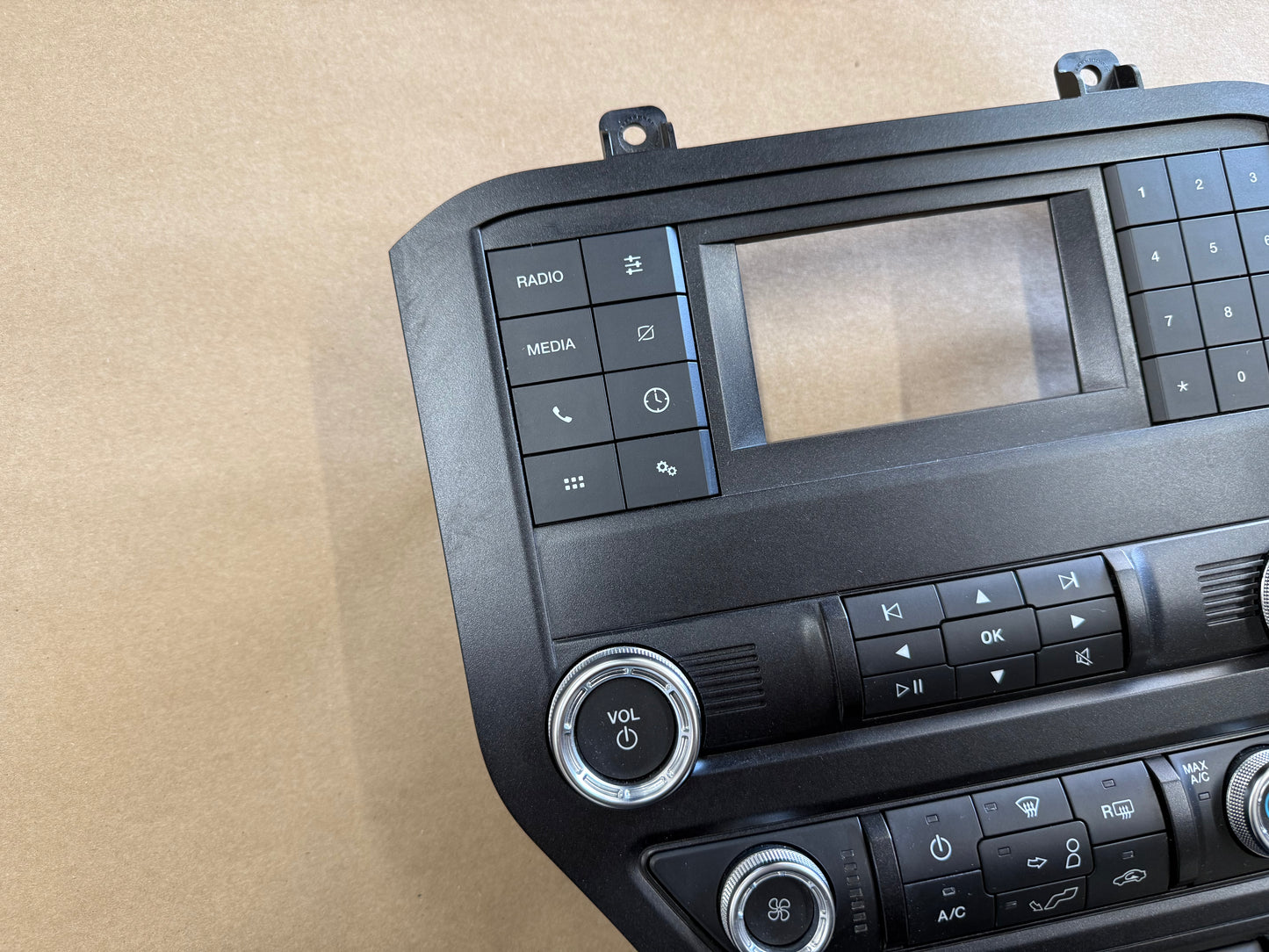 2018-2023 Ford Mustang GT Face Plate Radio Trim Piece