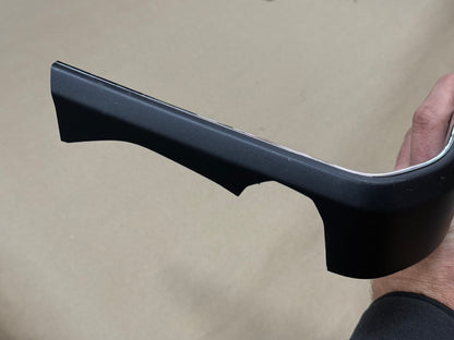 2023-2025 Ford F-250 Center Dash Radio Trim Surround Charcoal Metallic/Chrome