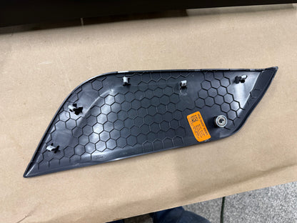 2024-2026 Ford Mustang Center Console Top Leather Wrapped Plastic Knee Pads