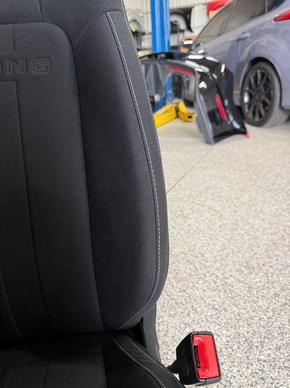 2018-2023 Ford Mustang GT Black Cloth Seats Coupe Front Rear Power Seats