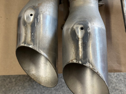 2018-2023 Ford Mustang GT Active Exhaust Quad Tip Mufflers