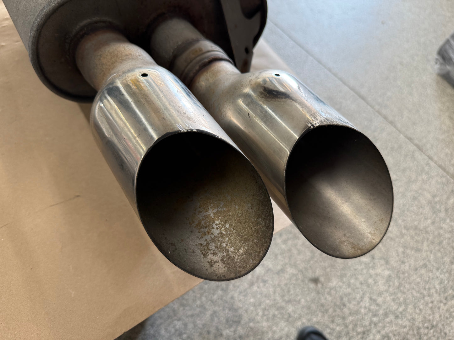 2018-2023 Ford Mustang GT Active Exhaust Quad Tip Mufflers