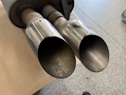 2018-2023 Ford Mustang GT Active Exhaust Quad Tip Mufflers
