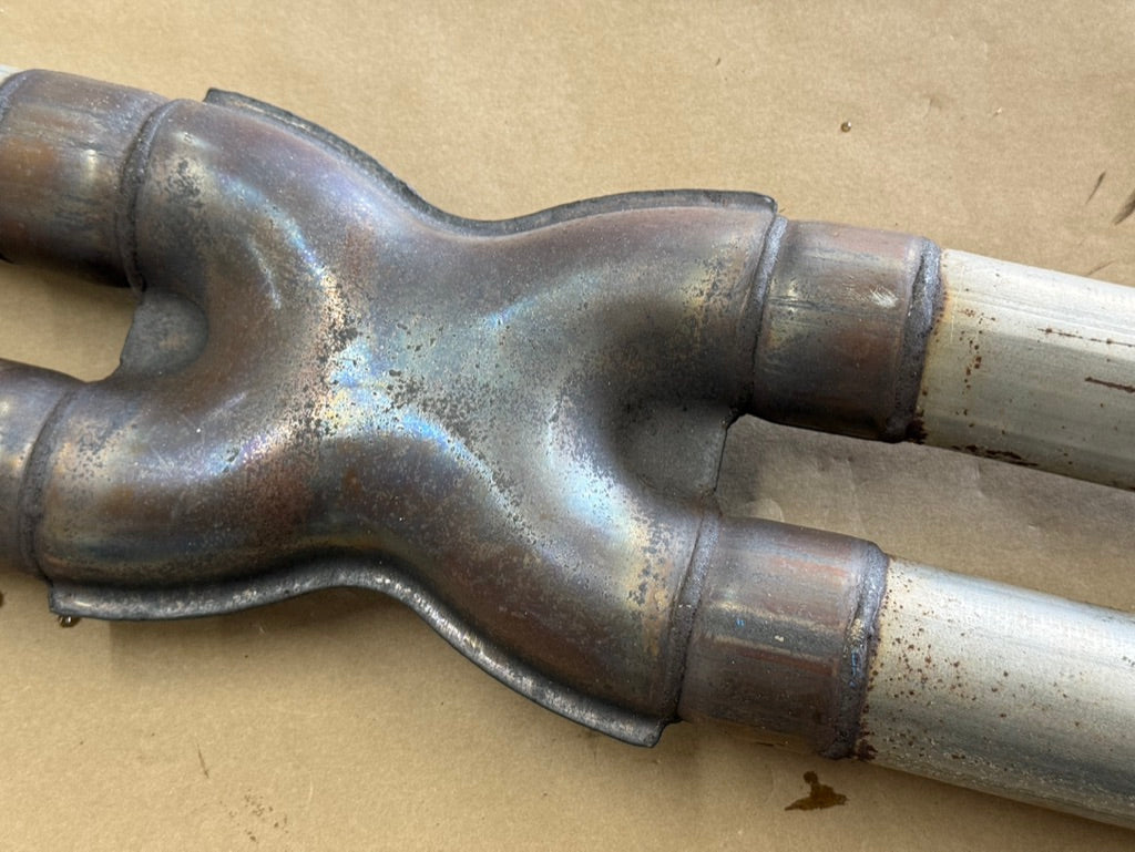 2018-2023 Ford Mustang GT Resonator Delete Unknown Brand X-Pipe - Aftermarket