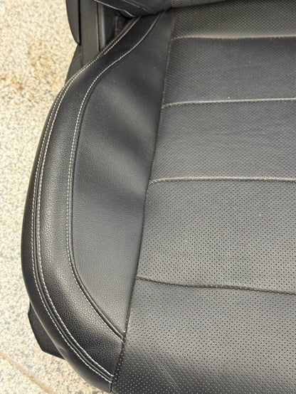 2015-2017 Ford Mustang GT Premium Leather Front Rear Seats Black Heated/Cooled