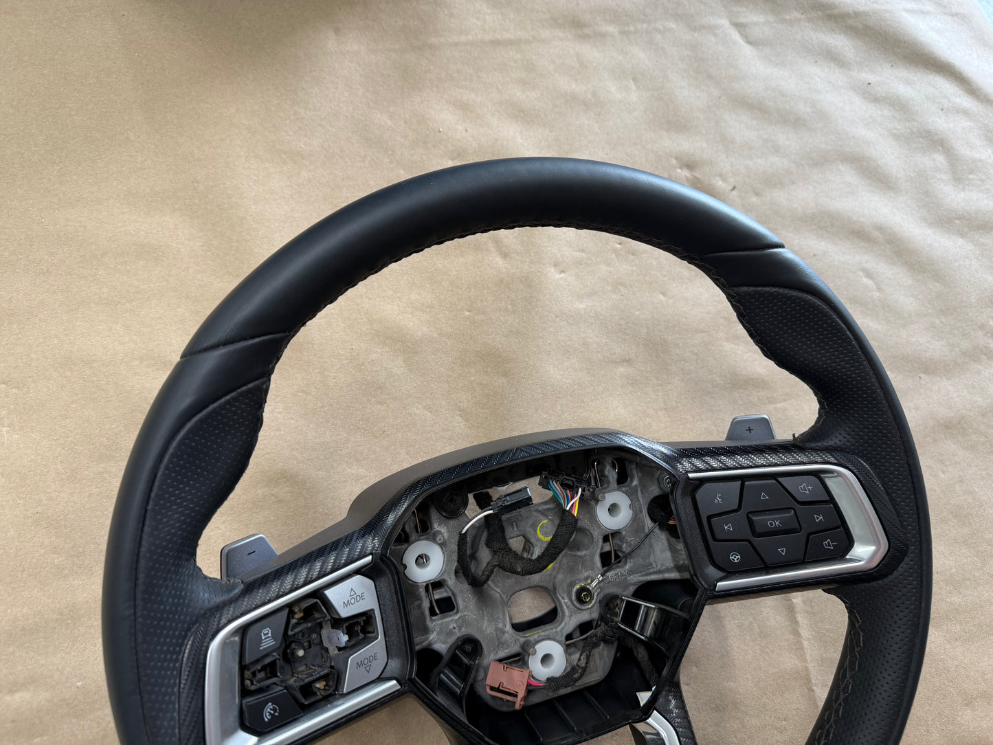 2024-2026 Ford Mustang GT Leather Steering Wheel "Automatic"