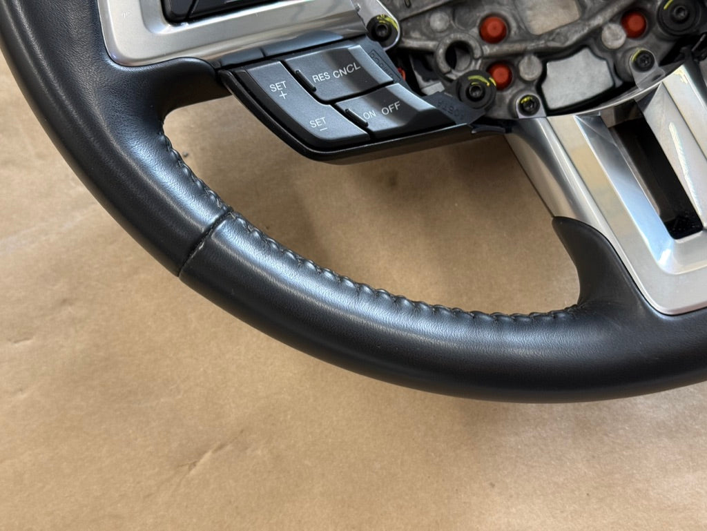 2018-2023 Ford Mustang Leather Steering Wheel Automatic Paddle Shifters