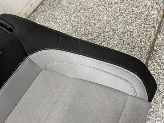 2024-2025 Ford Mustang GT Grey/Black Cloth Rear Seats Coupe