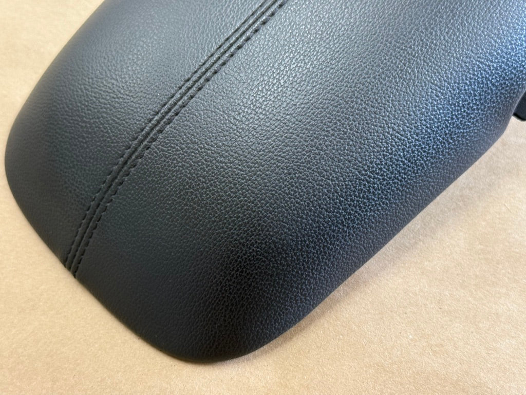 2015-2023 Ford Mustang Center Top Console Lid Armrest Black Stitching