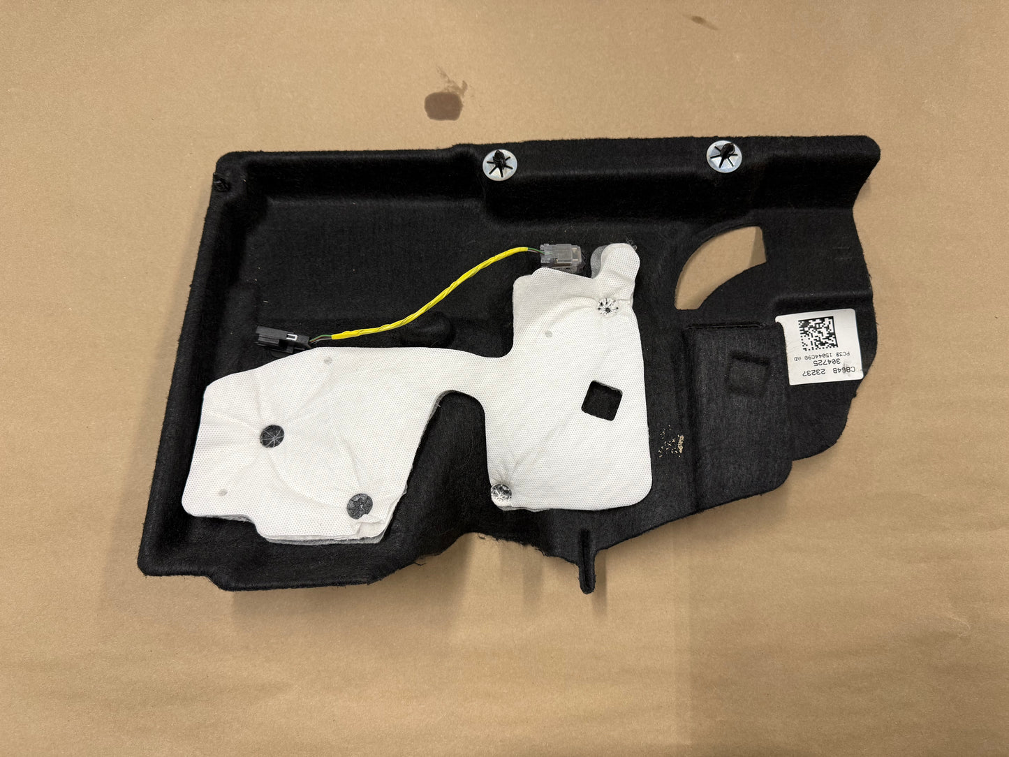 2023-2025 FORD F-250 F-350 UNDER DASH RH RIGHT SIDE INSULATOR COVER TRIM