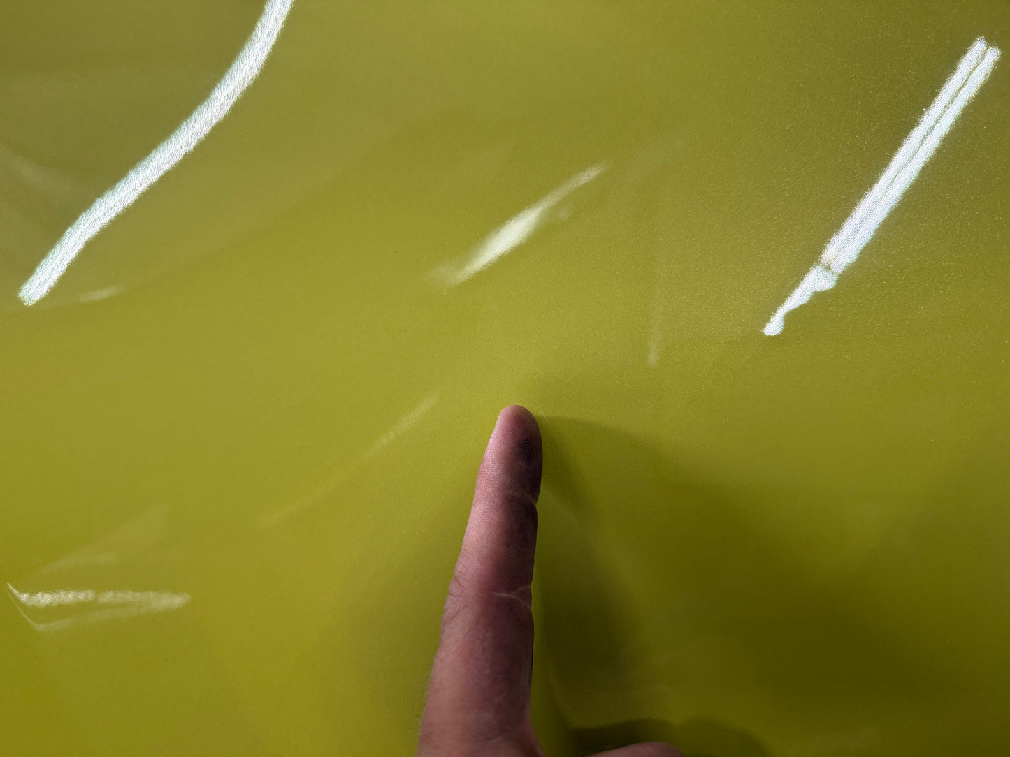 2024-2026 Ford Mustang GT Coupe Trunk Lid "B7" "Intense Lime Yellow Metallic"