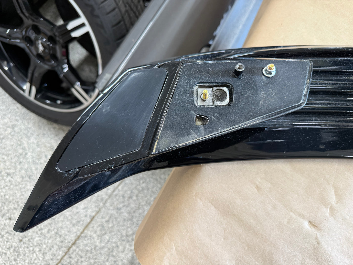 2018-2023 Ford Mustang GT EcoBoost Rear Trunk 4-Post Spoiler "Black" Aftermarket