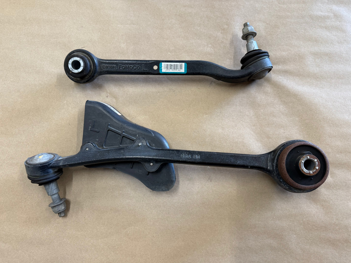 2015-2023 Mustang GT Driver LH Side Front Control Arms Frontward Rearward PP1
