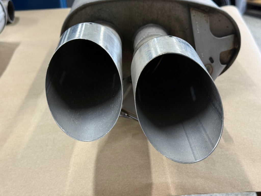 2018-2023 Ford Mustang GT Active Exhaust Quad Tip Mufflers
