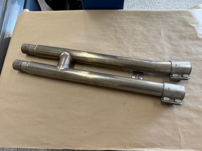 2015-2023 Ford Mustang GT Steeda Resonator Delete H-Pipe - Aftermarket