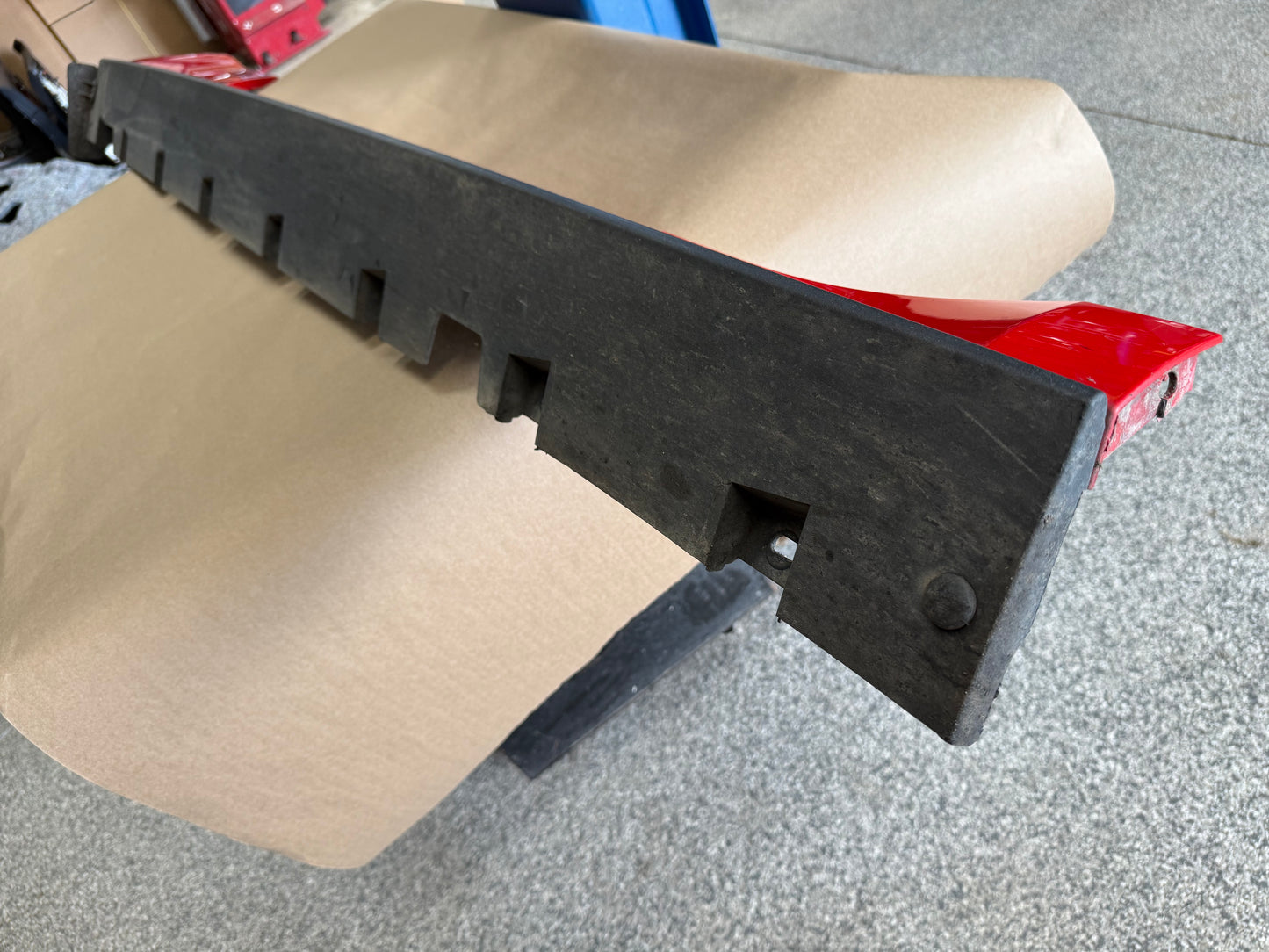 2015-2023 Ford Mustang GT V6 RH Passenger Side Skirt Molding "Race Red"