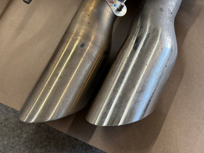 2018-2023 Ford Mustang GT Active Exhaust Quad Tip Mufflers