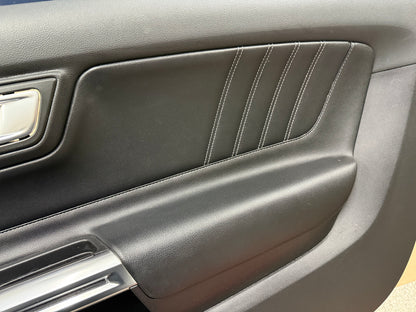 2018-2023 Mustang GT V6 EcoBoost RH Passenger Door Panel Leather Insert Soft