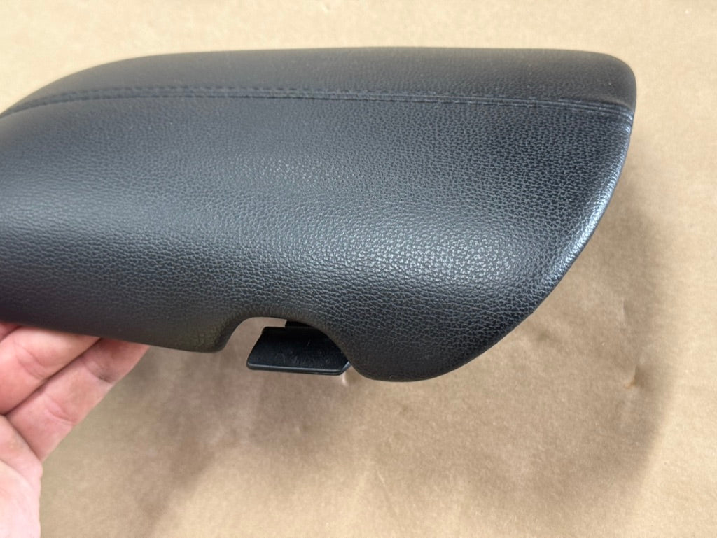 2015-2023 Ford Mustang Center Top Console Lid Armrest Black Stitching