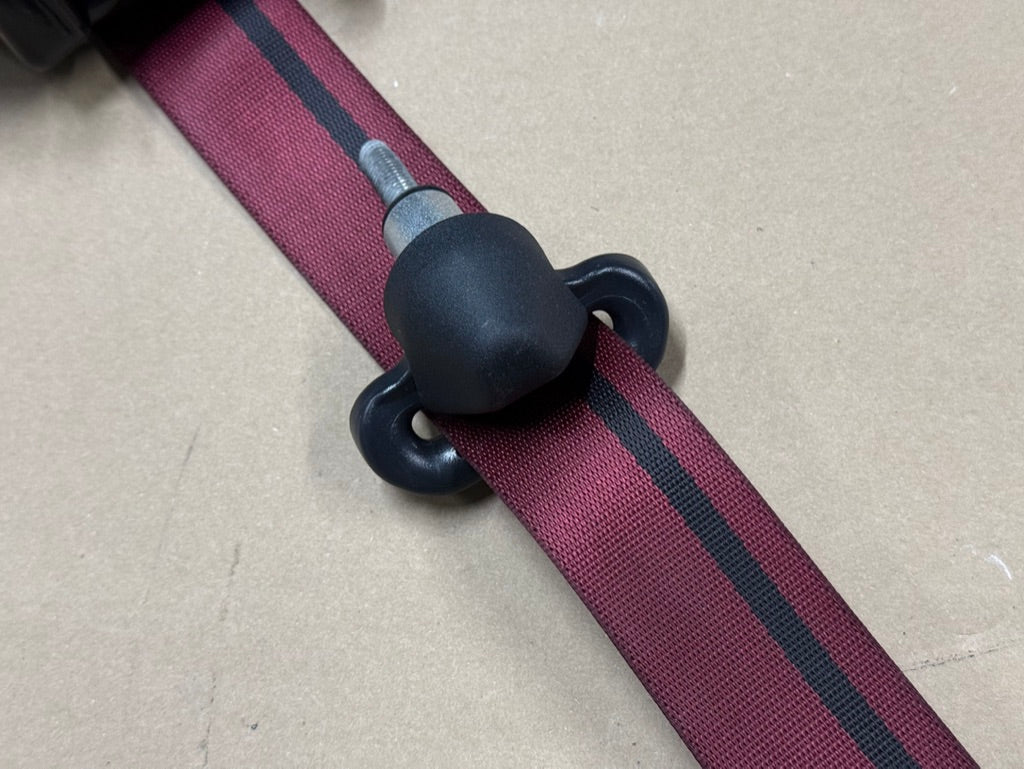 2024-2026 Ford Mustang 5.0 GT Coupe RH Pass. Front Seat Belt Safety "Red"