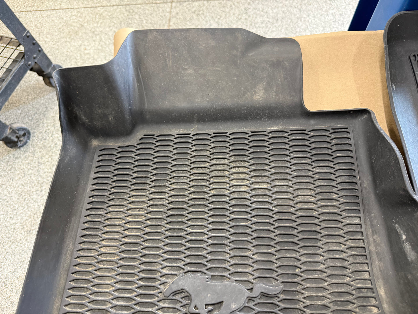 2015-2023 Ford Mustang Rubber Front & Rear Floor Mats