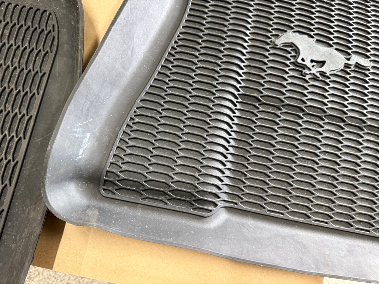 2015-2023 Ford Mustang Rubber Front & Rear Floor Mats