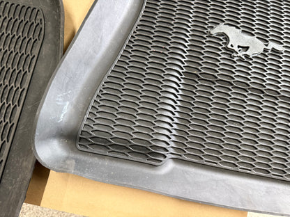2015-2023 Ford Mustang Rubber Front & Rear Floor Mats