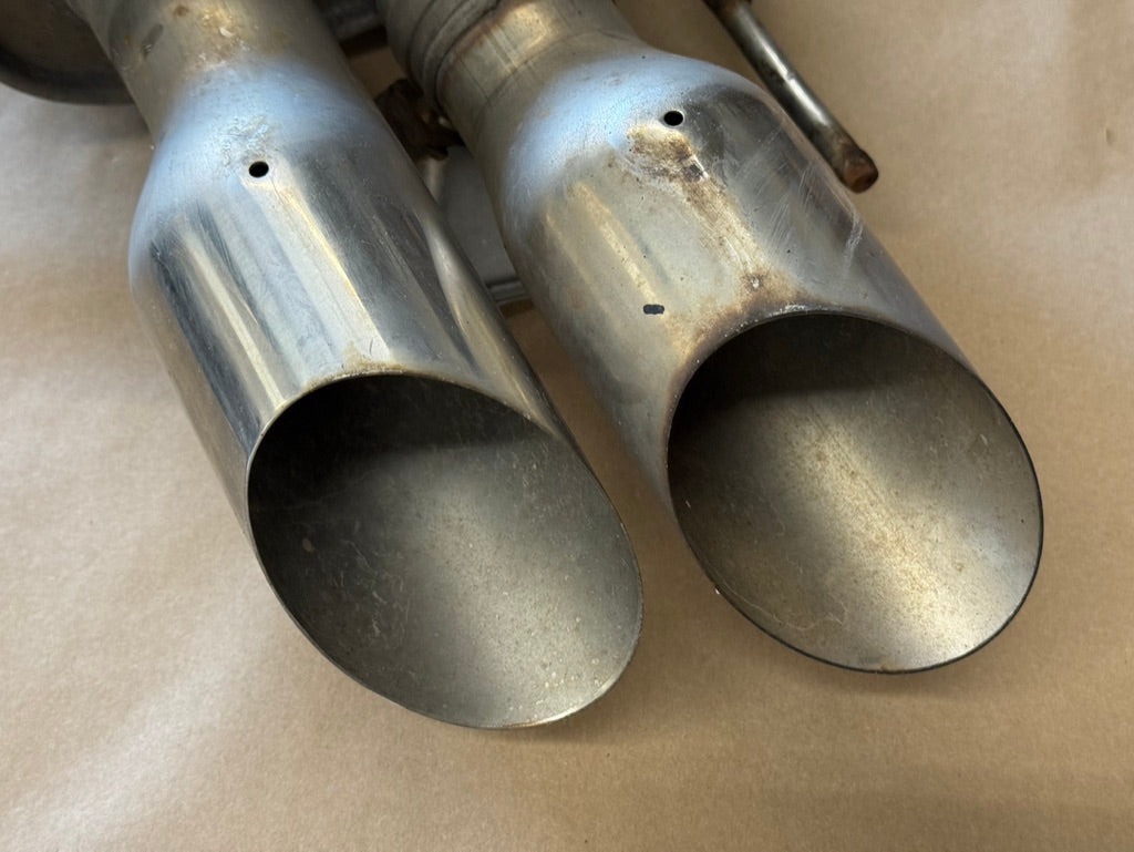 2018-2023 Mustang GT RH Passenger side Active Exhaust Muffler Quad Tip
