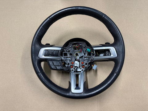 2018-2023 Ford Mustang Leather Steering Wheel Automatic Paddle Shifters