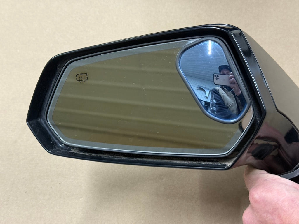 2010-2015 Chevy Camaro SS ZL1 LH Driver Side Mirror Power "Black"