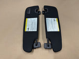 2015-2023 Ford Mustang Coupe Sun Visors Pair "Home Link"