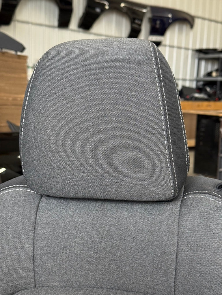 2024-2026 Ford Mustang GT Black Cloth Seats Front & Rear Coupe