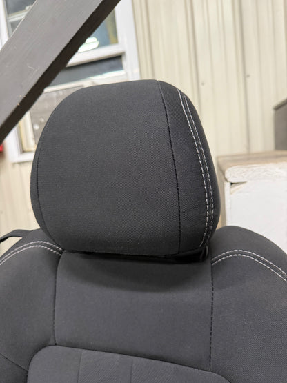 2018-2023 Ford Mustang GT Black Cloth Seats Coupe Front Power Seats