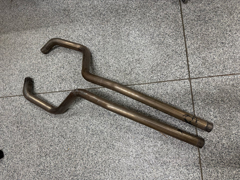 2007-2009 Ford Mustang GT500 Exhaust Over Axle Pipes Resonator Deletes