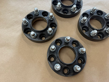 2015-2026 Ford Mustang GT EcoBoost S550 S650 Wheel Spacers 1" Set of 4
