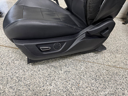 2015-2017 Ford Mustang GT Leather Front Rear Seats Black Heated/Cooled