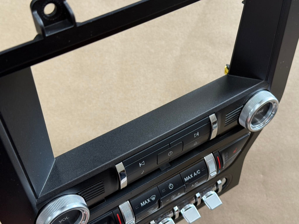 2015-2017 Ford Mustang GT Face Plate Premium Radio Trim Piece