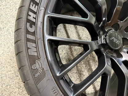 2015-2023 Ford Mustang GT 20x10" Wheel Rim PP1 305/30/20 Michelin AM Replica