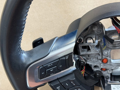 2018-2023 Ford Mustang Leather Steering Wheel Automatic Paddle Shifters